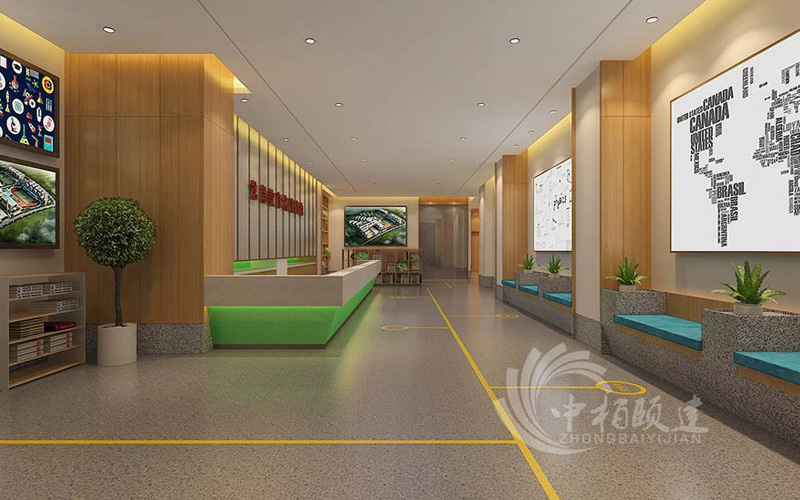 龍崗教育培訓1200㎡教育辦公設計裝修