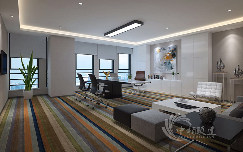 和火科技1700㎡辦公室設計裝修